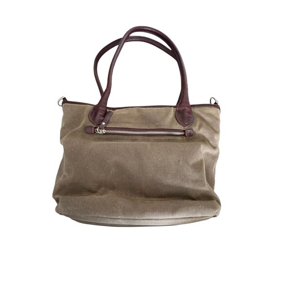 ONA Capri Camera Bag Leather Distressed Antique Cognac Leather Color Tote Bag - Picture 7 of 15